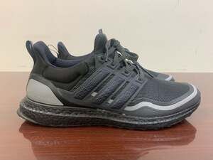 Adidas UltraBoost Reflective 'Black' Running Shoes (EG8105) Size 10 EUC